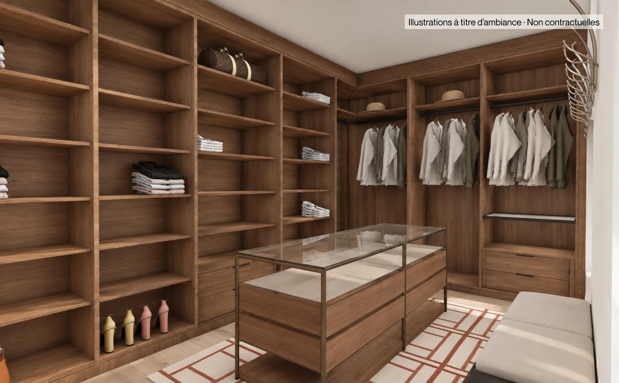 Dressing d'une maison Acacia