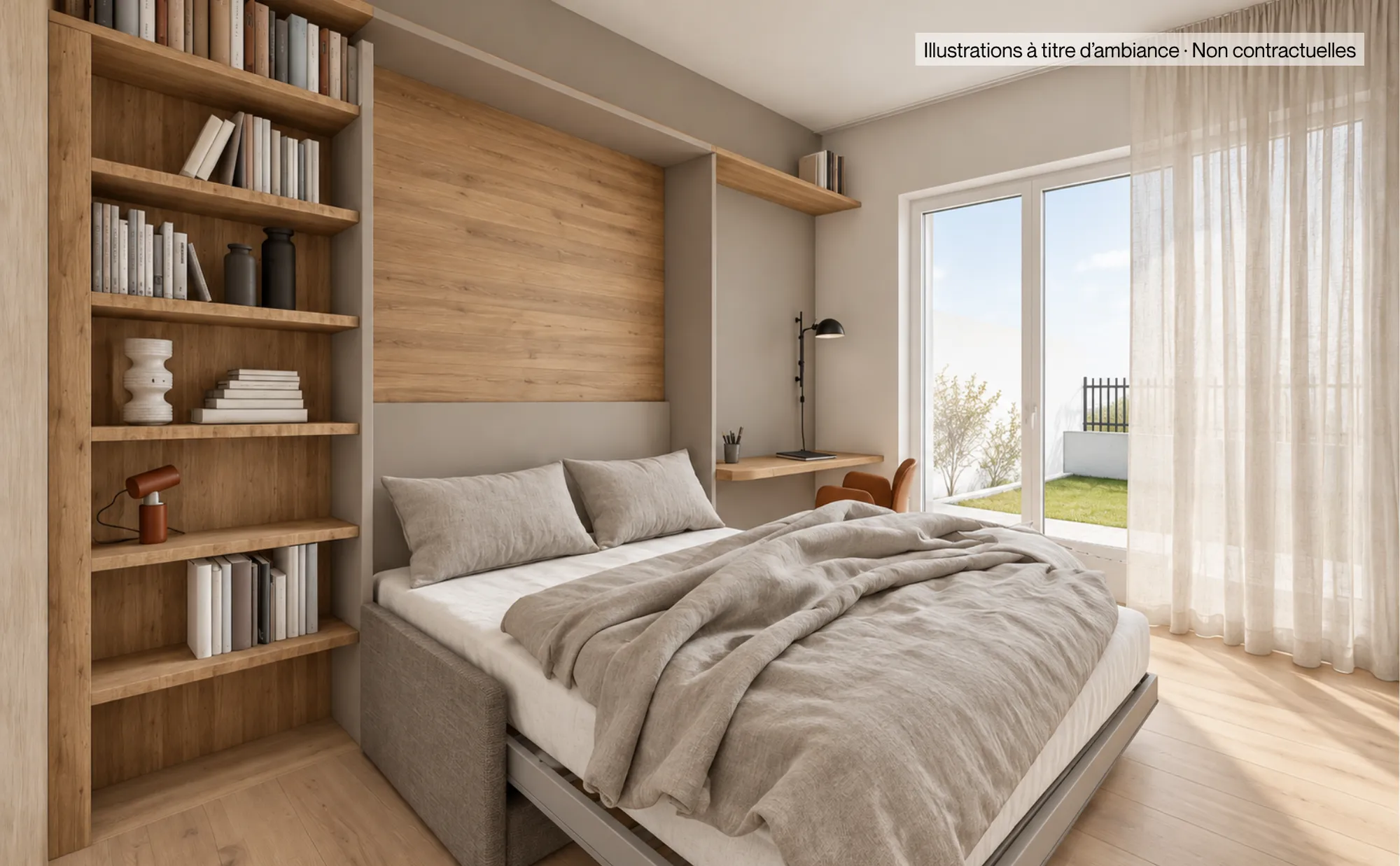 Chambre d'une maison Acacia